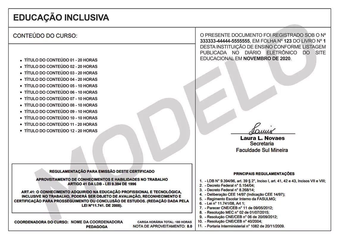 Portal Curso Online Gratuito - Certificado FASUL EDUCACIONAL